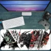 Area 51 Gaming oyuncu Mousepad Kaydırmaz Kauçuk Dikişli Kenar 90×40 cm Mousepad