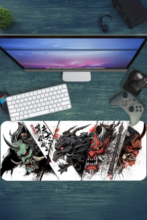 Area 51 Gaming oyuncu Mousepad Kaydırmaz Kauçuk Dikişli Kenar 90×40 cm Mousepad