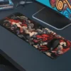 Ashen Fang Gaming oyuncu Mousepad Kaydırmaz Kauçuk Dikişli Kenar 90×40 cm Mousepad
