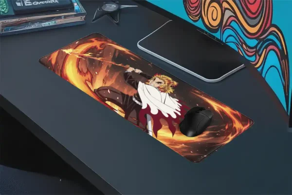 Blazeborn Gaming oyuncu Mousepad Kaydırmaz Kauçuk Dikişli Kenar 90×40 cm Mousepad