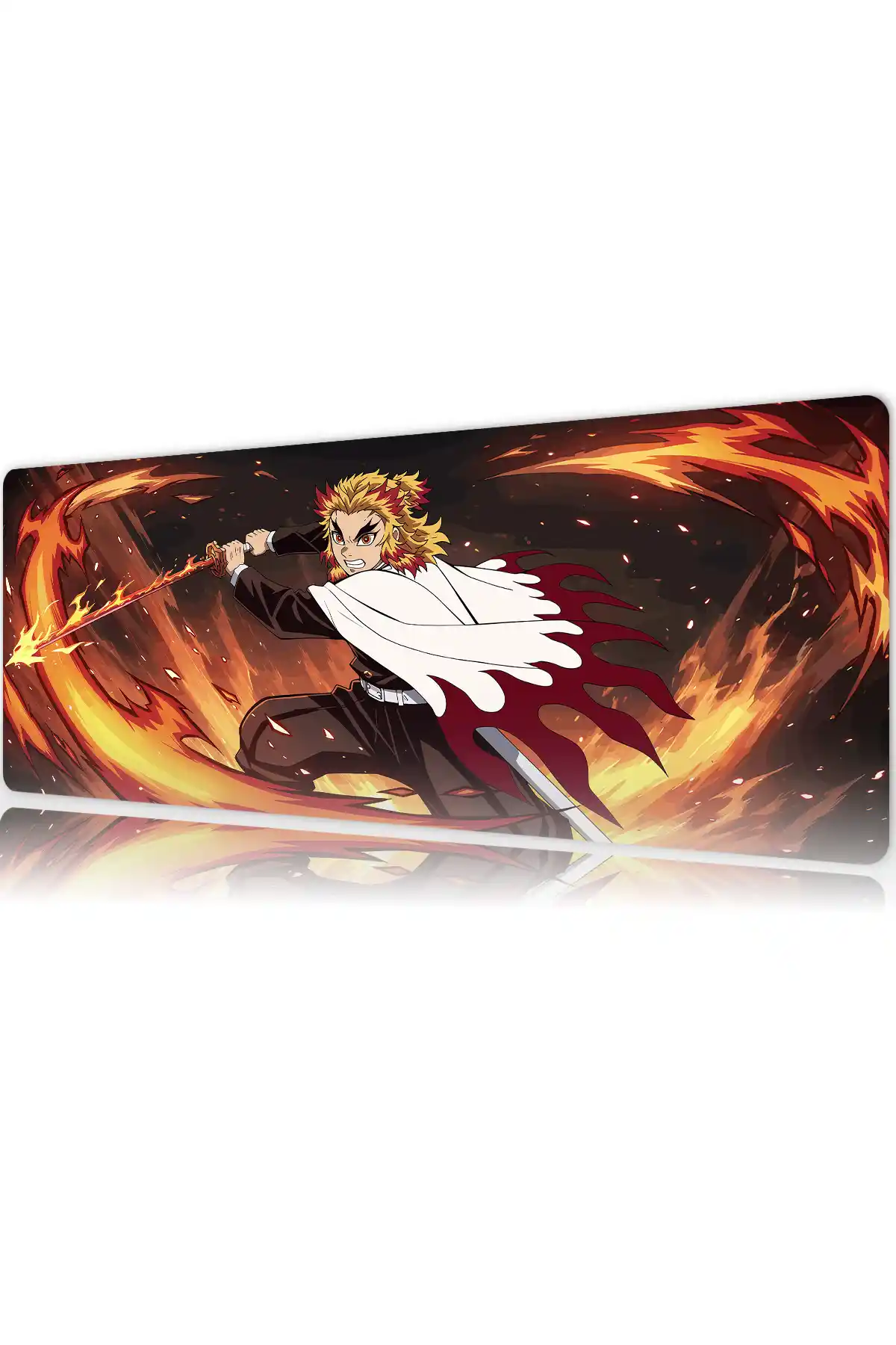 Blazeborn Blazeborn Gaming oyuncu Mousepad Kaydırmaz Kauçuk Dikişli Kenar 80x30 cm Mousepad
