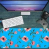 etsy32dikdortgen2 Blossom Sky Gaming oyuncu Mousepad Kaydırmaz Kauçuk Dikişli Kenar 90×40 cm Mousepad