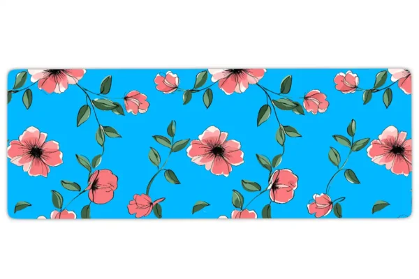 etsy32dikdortgen3 Blossom Sky Gaming oyuncu Mousepad Kaydırmaz Kauçuk Dikişli Kenar 90×40 cm Mousepad