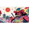 Demon of the Rising Sun Gaming oyuncu Mousepad Kaydırmaz Kauçuk Dikişli Kenar 90×40 cm Mousepad