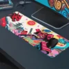 Demon of the Rising Sun Gaming oyuncu Mousepad Kaydırmaz Kauçuk Dikişli Kenar 90×40 cm Mousepad