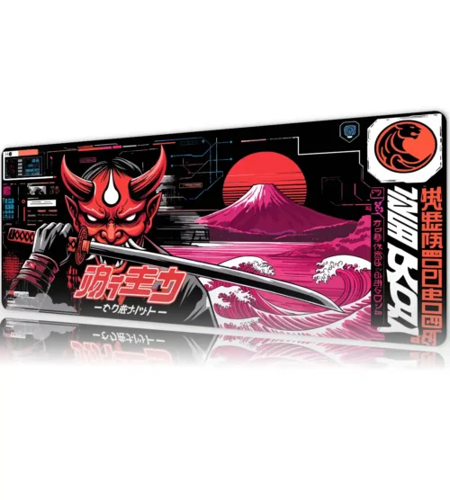 Encoded Darkness Gaming oyuncu Mousepad Kaydırmaz Kauçuk Dikişli Kenar 90×40 cm Mousepad