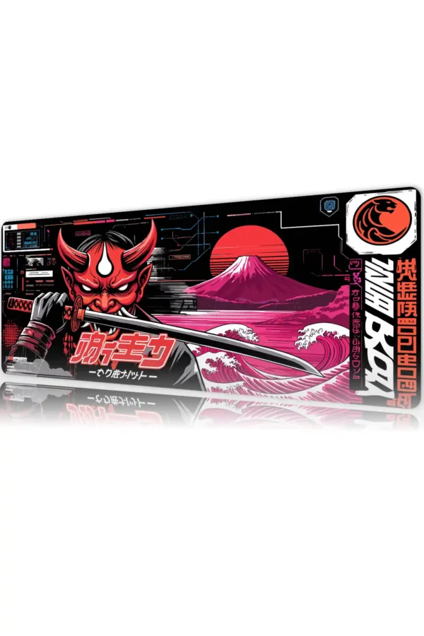 Darkness Encoded Darkness Gaming oyuncu Mousepad Kaydırmaz Kauçuk Dikişli Kenar 90×40 cm Mousepad