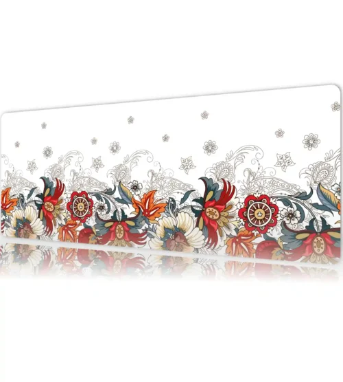 EchoTribe Gaming oyuncu Mousepad Kaydırmaz Kauçuk Dikişli Kenar 90×40 cm Mousepad