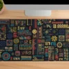 Echoes of the Ancients Gaming oyuncu Mousepad Kaydırmaz Kauçuk Dikişli Kenar 90×40 cm Mousepad