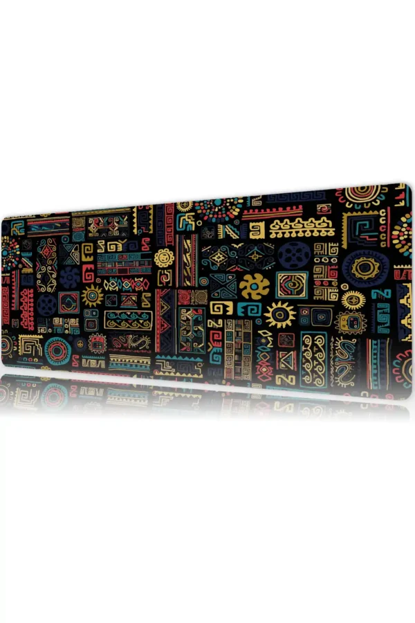 Echoes of the Ancients Gaming oyuncu Mousepad Kaydırmaz Kauçuk Dikişli Kenar 90×40 cm Mousepad