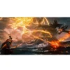 etsy47dikdortgen3 Flamebound Duel Gaming oyuncu Mousepad Kaydırmaz Kauçuk Dikişli Kenar 90×40 cm Mousepad