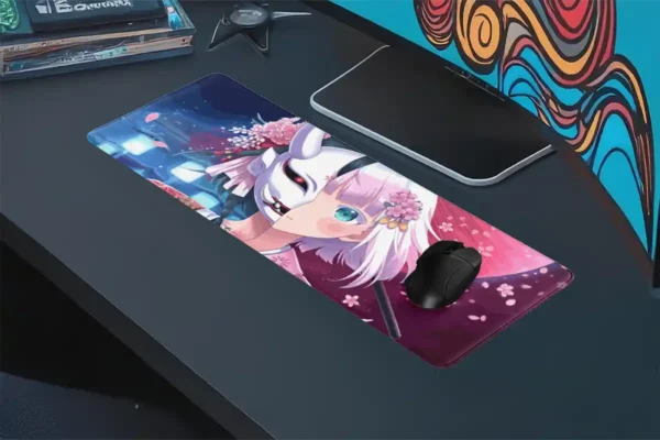 etsy50dikdortgen4 Half Truth, Half Curse Gaming oyuncu Mousepad Kaydırmaz Kauçuk Dikişli Kenar 90×40 cm Mousepad