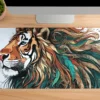 etsy55dikdortgen1 Jungle Monarch Gaming oyuncu Mousepad Kaydırmaz Kauçuk Dikişli Kenar 90×40 cm Mousepad