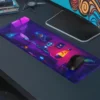 etsy57dikdortgen4 Meditation Beyond Mars Gaming oyuncu Mousepad Kaydırmaz Kauçuk Dikişli Kenar 90×40 cm Mousepad