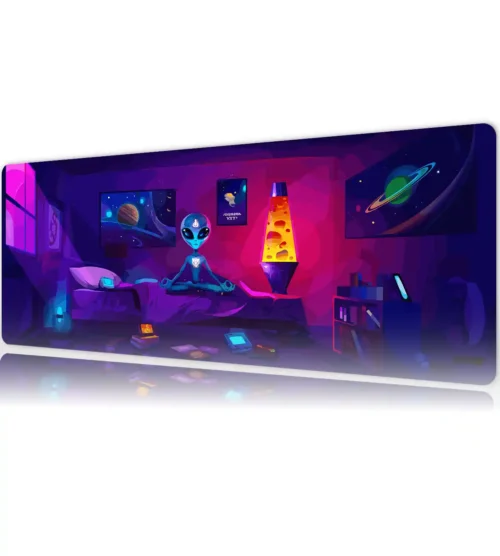 Meditation Beyond Mars Gaming oyuncu Mousepad Kaydırmaz Kauçuk Dikişli Kenar 90×40 cm Mousepad