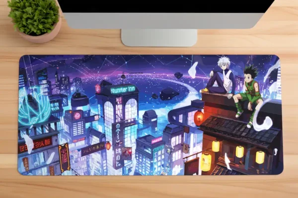 Neon Skies Gaming oyuncu Mousepad Kaydırmaz Kauçuk Dikişli Kenar 90×40 cm Mousepad