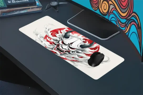 Runestone Fury Gaming oyuncu Mousepad Kaydırmaz Kauçuk Dikişli Kenar 90×40 cm Mousepad