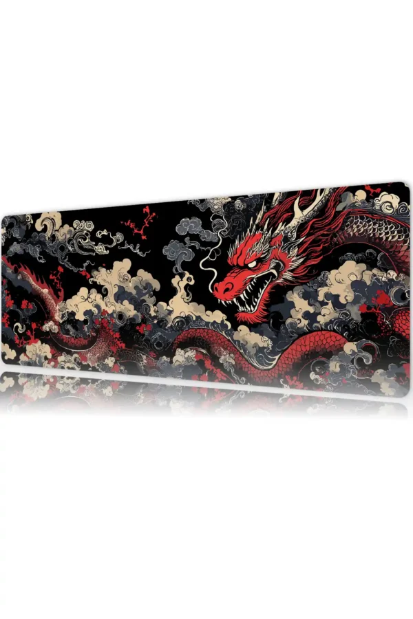 Ryuuzen Gaming oyuncu Mousepad Kaydırmaz Kauçuk Dikişli Kenar 70x30 cm Mousepad