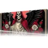 etsy74dikdortgen5 Saint of Shadows Gaming oyuncu Mousepad Kaydırmaz Kauçuk Dikişli Kenar 80x30 cm Mousepad