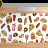 Snackland Gaming oyuncu Mousepad Kaydırmaz Kauçuk Dikişli Kenar 90×40 cm Mousepad