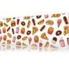 Snackland Gaming oyuncu Mousepad Kaydırmaz Kauçuk Dikişli Kenar 90×40 cm Mousepad