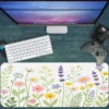 Spring Murmurs Gaming oyuncu Mousepad Kaydırmaz Kauçuk Dikişli Kenar 80x30 cm Mousepad