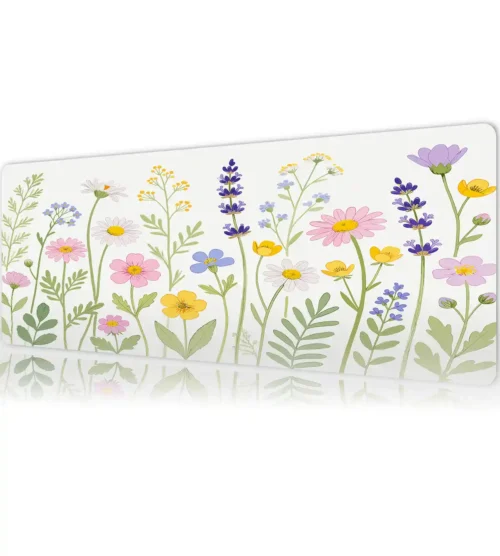 Spring Murmurs Gaming oyuncu Mousepad Kaydırmaz Kauçuk Dikişli Kenar 80x30 cm Mousepad