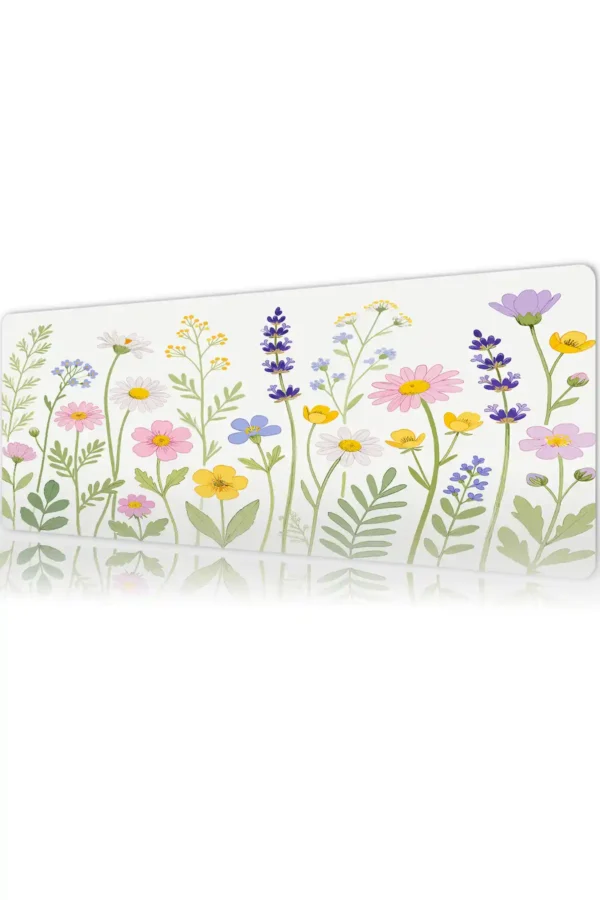 Spring Murmurs Gaming oyuncu Mousepad Kaydırmaz Kauçuk Dikişli Kenar 80x30 cm Mousepad