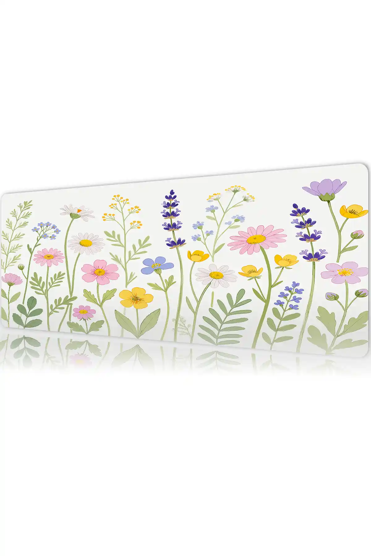 Spring Murmurs Gaming oyuncu Mousepad Kaydırmaz Kauçuk Dikişli Kenar 80x30 cm Mousepad