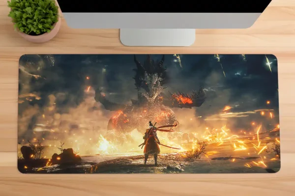 The Last Stand Gaming oyuncu Mousepad Kaydırmaz Kauçuk Dikişli Kenar 70x30 cm Mousepad