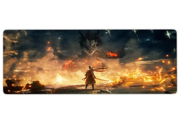 The Last Stand Gaming oyuncu Mousepad Kaydırmaz Kauçuk Dikişli Kenar 70x30 cm Mousepad