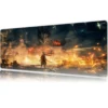 The Last Stand Gaming oyuncu Mousepad Kaydırmaz Kauçuk Dikişli Kenar 70x30 cm Mousepad