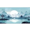 etsy83dikdortgen3 The Silent Pavilion Gaming oyuncu Mousepad Kaydırmaz Kauçuk Dikişli Kenar 90×40 cm Mousepad