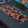 etsy85dikdortgen4 Urban Chaos Gaming oyuncu Mousepad Kaydırmaz Kauçuk Dikişli Kenar 80x30 cm Mousepad