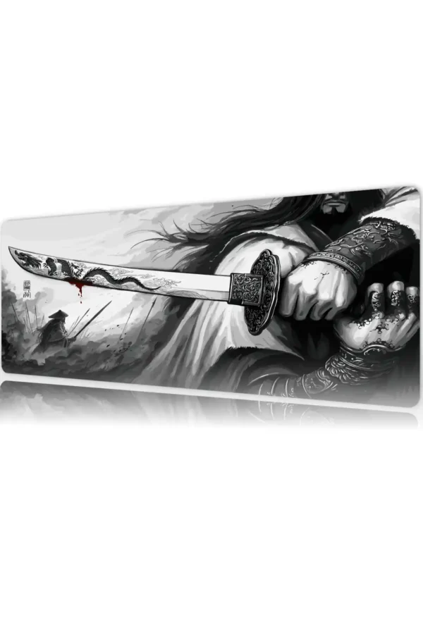 Steel of the Dragon V1 Gaming oyuncu Mousepad Kaydırmaz Kauçuk Dikişli Kenar 90×40 cm Mousepad
