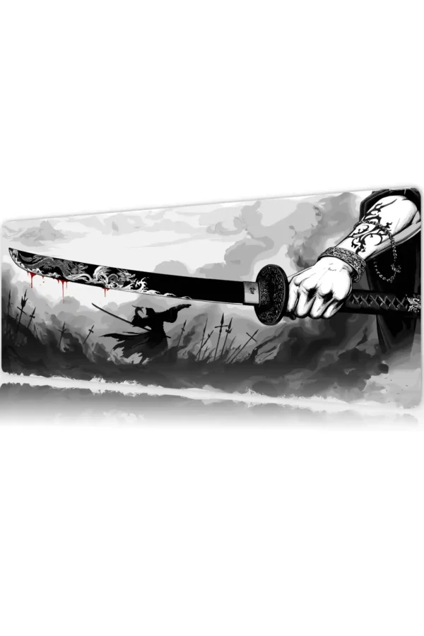 Steel of the Dragon V2 Gaming oyuncu Mousepad Kaydırmaz Kauçuk Dikişli Kenar 90×40 cm Mousepad