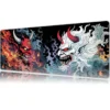 tarz2etsy80dikdortgen5 The Clash of Oni's V2 Gaming oyuncu Mousepad Kaydırmaz Kauçuk Dikişli Kenar 80x30 cm Mousepad