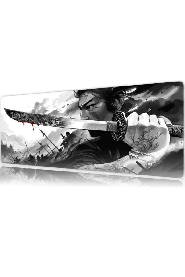Steel of the Dragon V3 Gaming oyuncu Mousepad Kaydırmaz Kauçuk Dikişli Kenar 90×40 cm Mousepad