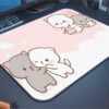 KK-30KARE3 Cozy Paws Gaming oyuncu Mouse pad Kaydırmaz Kauçuk Dikişli Kenar 480x400x4 Mm