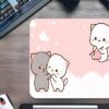 KK-30KARE4 Cozy Paws Gaming oyuncu Mouse pad Kaydırmaz Kauçuk Dikişli Kenar 480x400x4 Mm