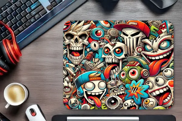MADFACE COLLECTION Gaming Oyuncu XL Mouse Pad Kaydırmaz Dikişli Mousepad 40x30 3mm