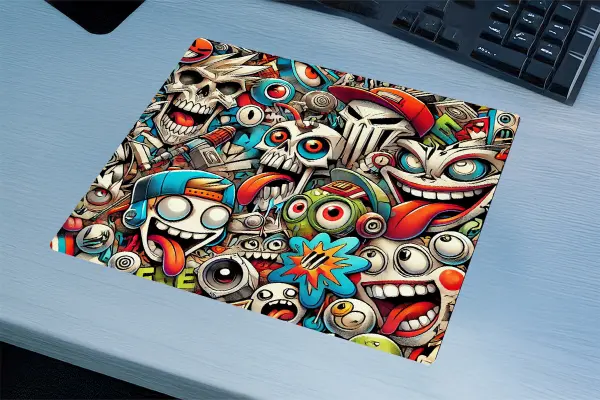MADFACE COLLECTION Gaming Oyuncu XL Mouse Pad Kaydırmaz Dikişli Mousepad 40x30 3mm