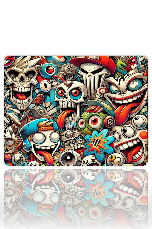 MADFACE COLLECTION Gaming Oyuncu XL Mouse Pad Kaydırmaz Dikişli Mousepad 40x30 3mm
