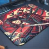 Demon Samurai Gaming Oyuncu XL Mouse Pad Kaydırmaz Dikişli Mousepad 40x30  3 mm