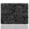 Topographic Flow  Gaming Oyuncu XL Mouse Pad Kaydırmaz Dikişli Mousepad 48x40 4mm