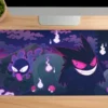 Gengar    Gaming oyuncu Mousepad Kaydırmaz Kauçuk Dikişli Kenar 90x40 cm Mousepad