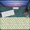 Mint Blossom Gaming oyuncu Mousepad Kaydırmaz Kauçuk Dikişli Kenar 70x30 cm Mousepad