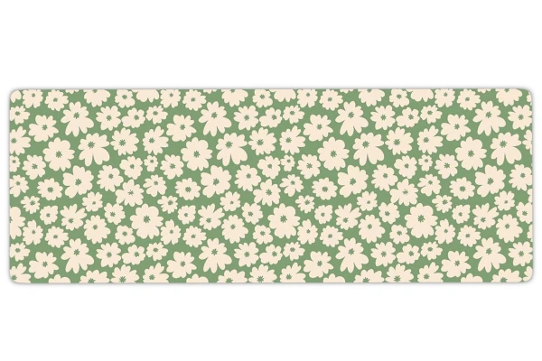 Mint Blossom Gaming oyuncu Mousepad Kaydırmaz Kauçuk Dikişli Kenar 70x30 cm Mousepad