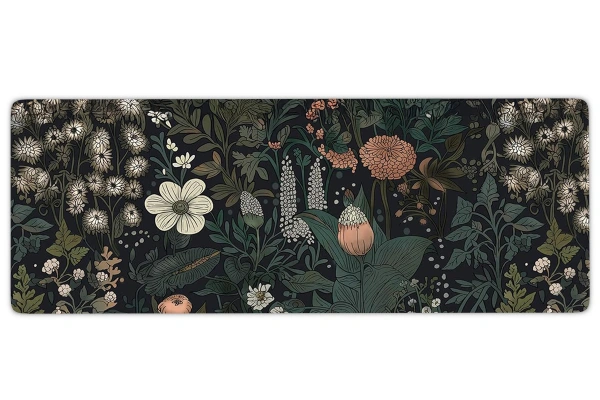 Midnight Garden Gaming oyuncu Mousepad Kaydırmaz Kauçuk Dikişli Kenar 90x40 cm Mousepad