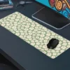 Mint Blossom Gaming oyuncu Mousepad Kaydırmaz Kauçuk Dikişli Kenar 70x30 cm Mousepad